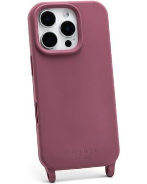 Cordée Cases Silicone Iphone Case Burgundy Magsafe - Purple