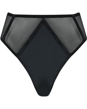 Voller the Corset Company Limited Vivienne Thong - Black