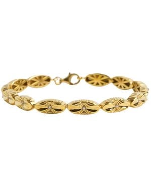 Gutta Design Shell Bracelet Plated - Metallic