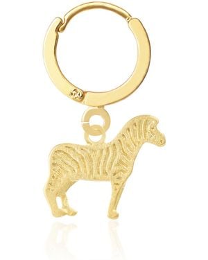 C.J.M Zebra Huggie - Metallic