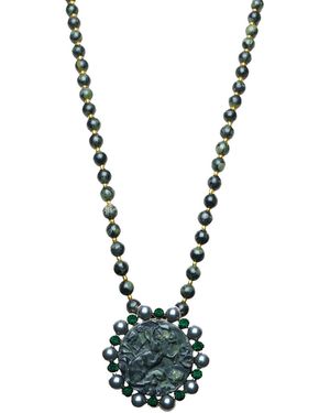 Natalia Petruch Mystic Rabbit Necklace - Metallic