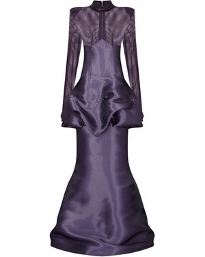 Tuba Ergin Joanna Maxi Dress - Purple