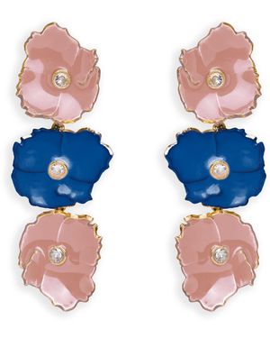 Lavani Jewels And Prunus Earrings - Blue