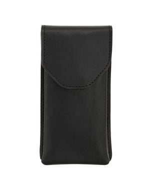 VIDA VIDA Handmade Soft Leather Glasses Sunglasses Case - Black
