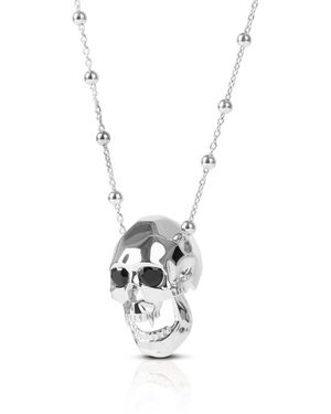 Kasun Vampire Skull Pendant - White