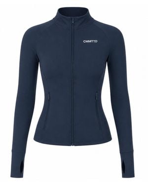 Cmmttd Soft Form Zip-Up Jacket - Blue