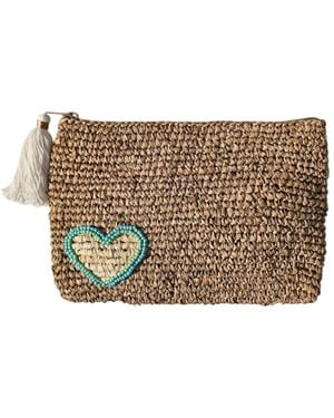 OhSun Neutrals Xoxo Beaded Raffia - Metallic