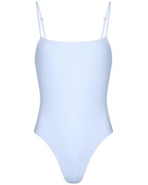 Pianella's Harmony Square-Neck One-Piece Swimsuit – - Blue