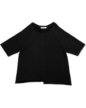 Bradford Row The Milos Offset Tee - Black