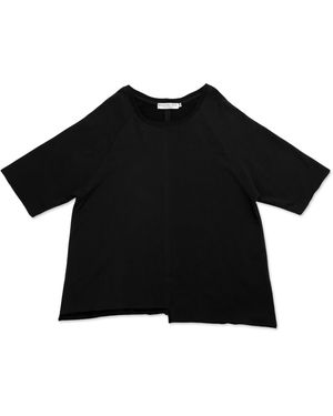 Bradford Row The Milos Offset Tee - Black