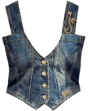 Ipng Design Tank Top Vest Jeanious - Blue