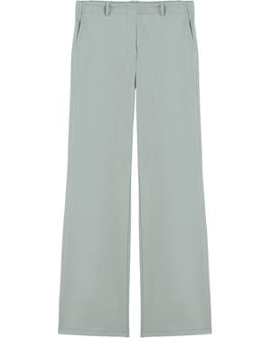 Nocturne Mint Straight-Leg Trousers - Green
