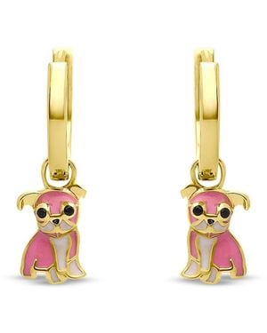 Cloud Haven Bulldog Hoops - Metallic