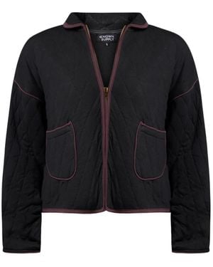 Known Supply Elderberry Quilted Jacket - Black