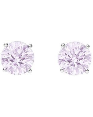 Augustine Jewels Sterling Amethyst Stud Earrings - Purple