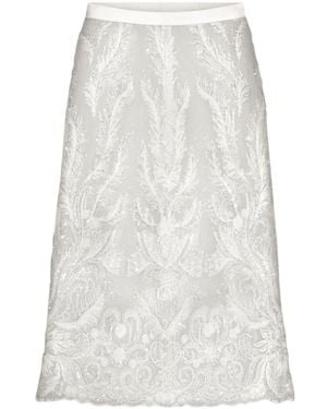 Scarlett Gasque Bianca Skirt - White