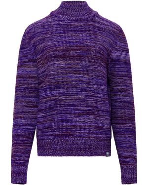 Komodo Amanda Fine Merino Wool Jumper - Purple