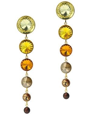 Otazu Golden Candy Earrings - Metallic