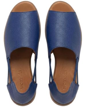 Womads Night Sky Peep Toes - Blue