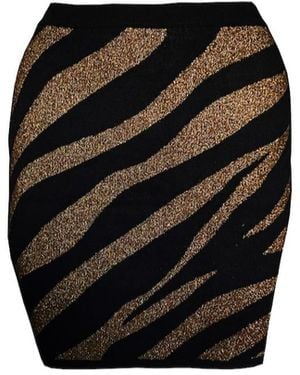 TOUCH BY ADRIANA CAROLINA Ella And Knit Skirt - Black