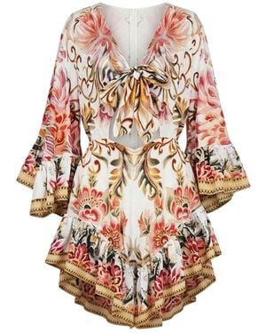 GLAM ON YOU Zsolnay Playsuit - Multicolour
