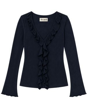 AVANI Apparel Top Pivoine - Blue