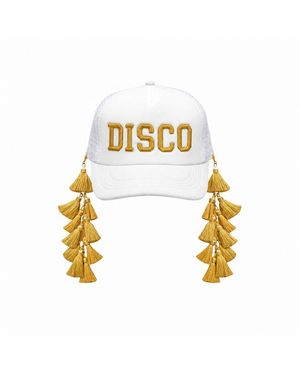 Julia Clancey Disco Chacha Trucker Cap - Metallic