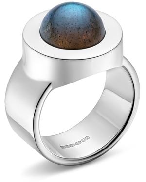 Rahul Patel Collection Genesis Labradorite Ring - Metallic
