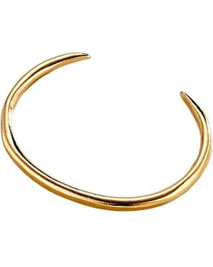 Posh Totty Designs Talon Open Cuff Bangle - Metallic