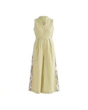 Maison Qala Camellia Jumpsuit - Green