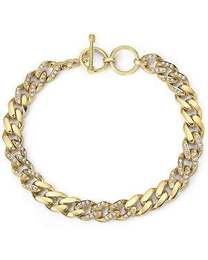 Preeti Sandhu Capri-Chain Bracelet With Sapphires - Metallic
