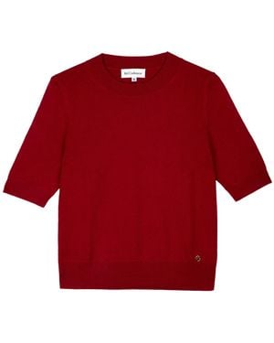 Bel Cashmere Roma Cashmere Jumper Burgundy - Red