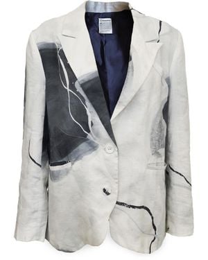Shinaraa Oversized Suit Jacket - Blue