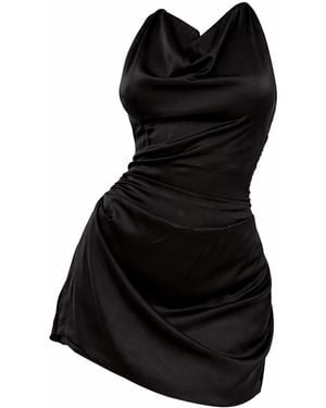 Mymokondo Curly House Satin Transformable Dress - Black