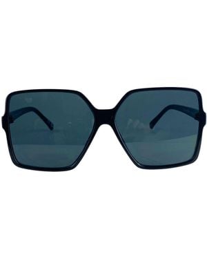 Hortons England Oversized Square Sunglasses - Blue