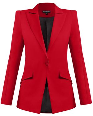 Tia Dorraine Illusion Classic Tailored Blazer