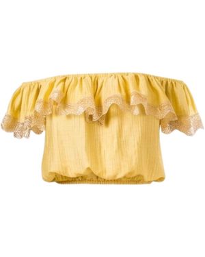 GLAM ON YOU Attina Top - Metallic