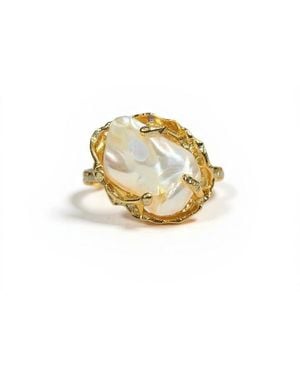 La Pluie Jewellery Galatea Ring - Metallic