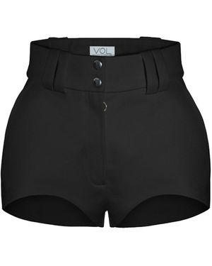 Vestiaire d'un Oiseau Libre Cut-Out Shorts - Black