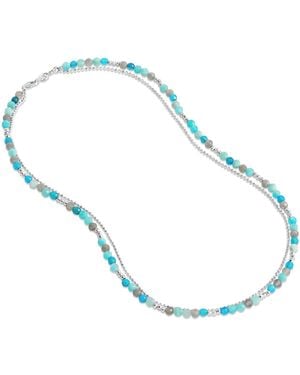 Dower & Hall Ocean Orissa Necklace - Blue