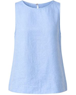Oh!Zuza Echo Viscose Top With Wide Straps - Blue