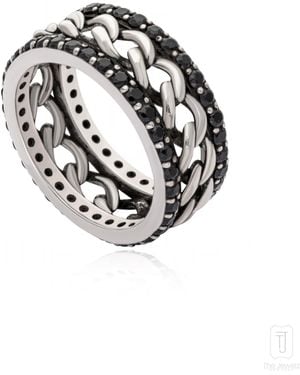 The Jewelz Silver / Black / Gray Silver - White
