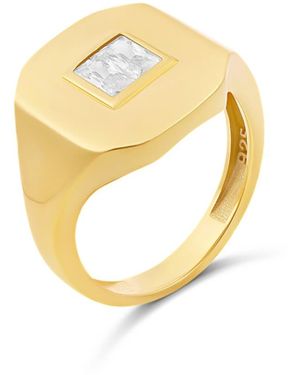 SHYMI Chunky Statement Ring - Metallic