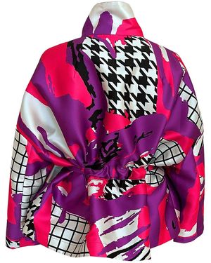 Maxjenny Square Boxy Jacket - Pink
