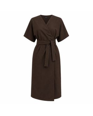 Nola Jade Dress - Brown