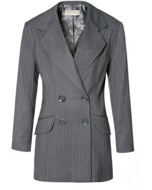 AGGI by HALEWSKI Tiffany Downtown Blazer - Grey