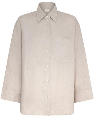 Solpardus Neutrals Saba Natural Linen Shirt