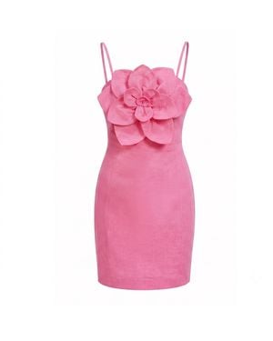 Yumi Kim Alina Linen Dress - Pink