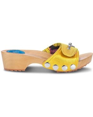 Nique Forde Sunset Lucille Sandals - Yellow