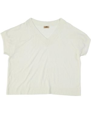 Vanilla&Chocolate T Shirt Cream Meringue - White